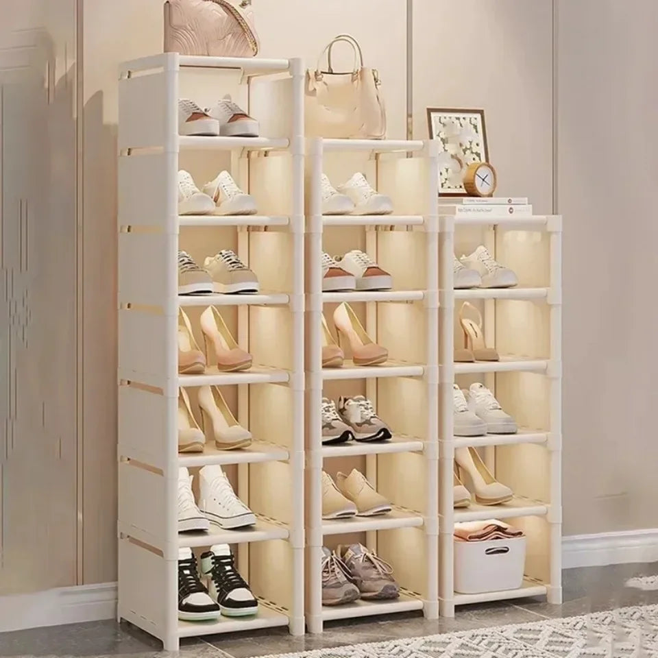 Shoe rack, multi-layer storage rack, household space saving,doorstep entry,indoor dormitory, apartment, small-sized shoe cabinet