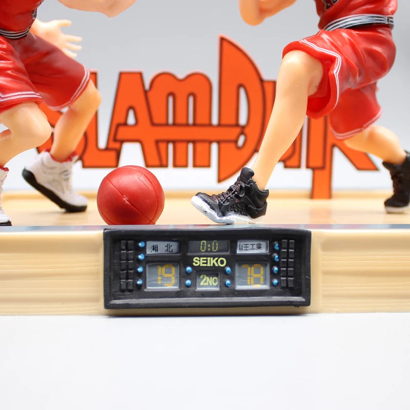 Slam Dunk Figures Rukawa Kaede Vs Sakuragi Hanamichi 15cm Figures Pvc Q Edition Statue Ornament Model Anime Dolls Kids Toys Gift