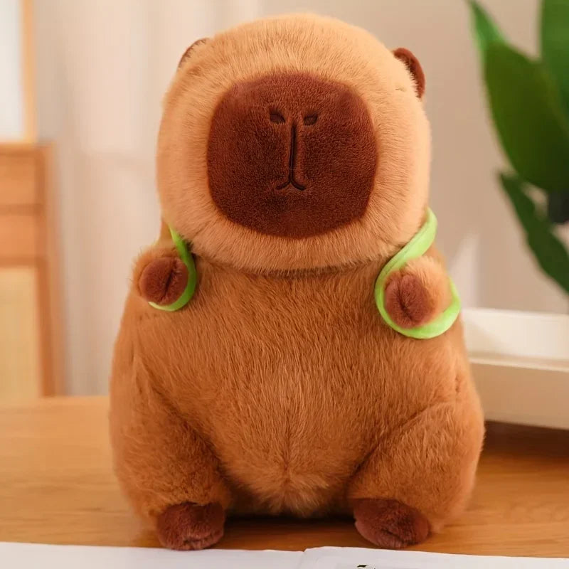 15-30cmCapybara Plush Simulation Capibara Anime Fluffty Toy Cute Doll Stuffed Animals Soft Doll Plush Christmas ThanksgivingGift