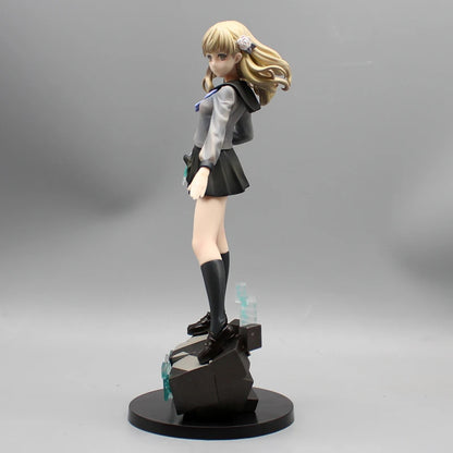 13 Sentinels Aegis Rim Figure 25cm School Uniform Fuyusaka Iori Figures Game Role Model Pvc Statue Decoration Doll Birthday Toys