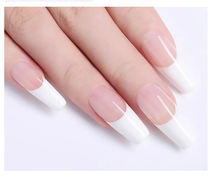 BORN PRETTY 60/30ml Hard Jelly Extension Nail Gel Polish French Nails Nude Pink White Clear Nail Supplies Gel for extension