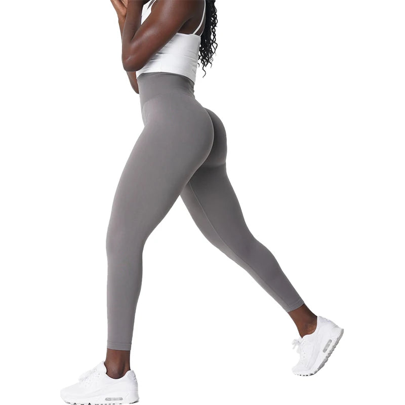 NVGTN Solid Seamless Leggings Women Soft Workout Tights Fitness Outfits Yoga Pants High Waisted Gym Wear Spandex Leggings