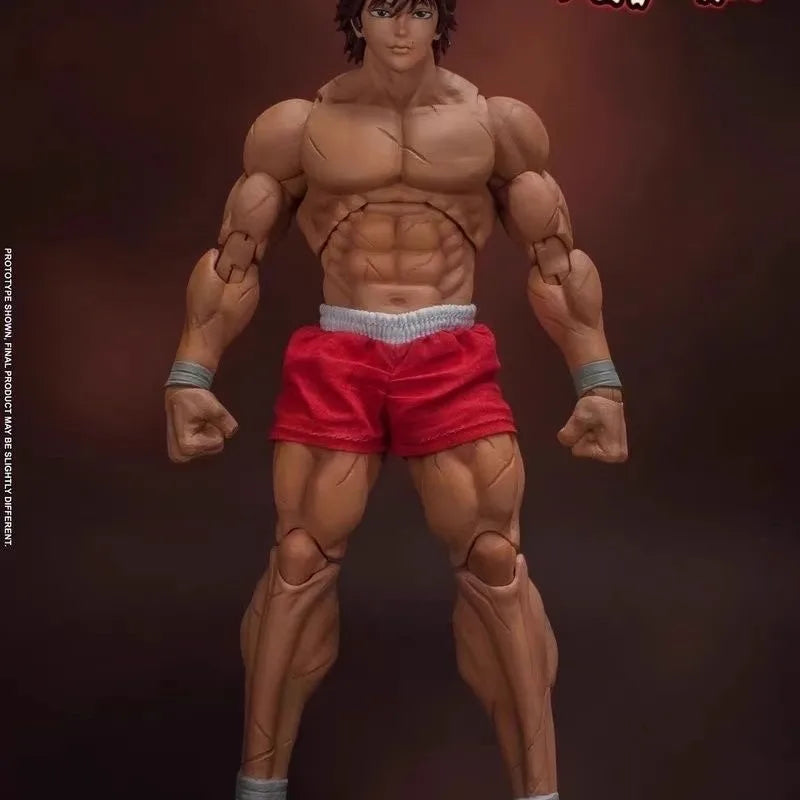 18cm Storm Toy Son Of Ogre Baki Anime Figures Yujiro Hanma Action Figure Statue Collection Figurine Model Doll Toy Birthday Gift