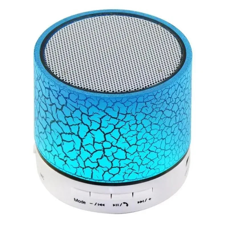 Led Light Crack Wirless Bluetooth Speaker Outdoor Sound Box Small Protable Speaker For Mobile Phone