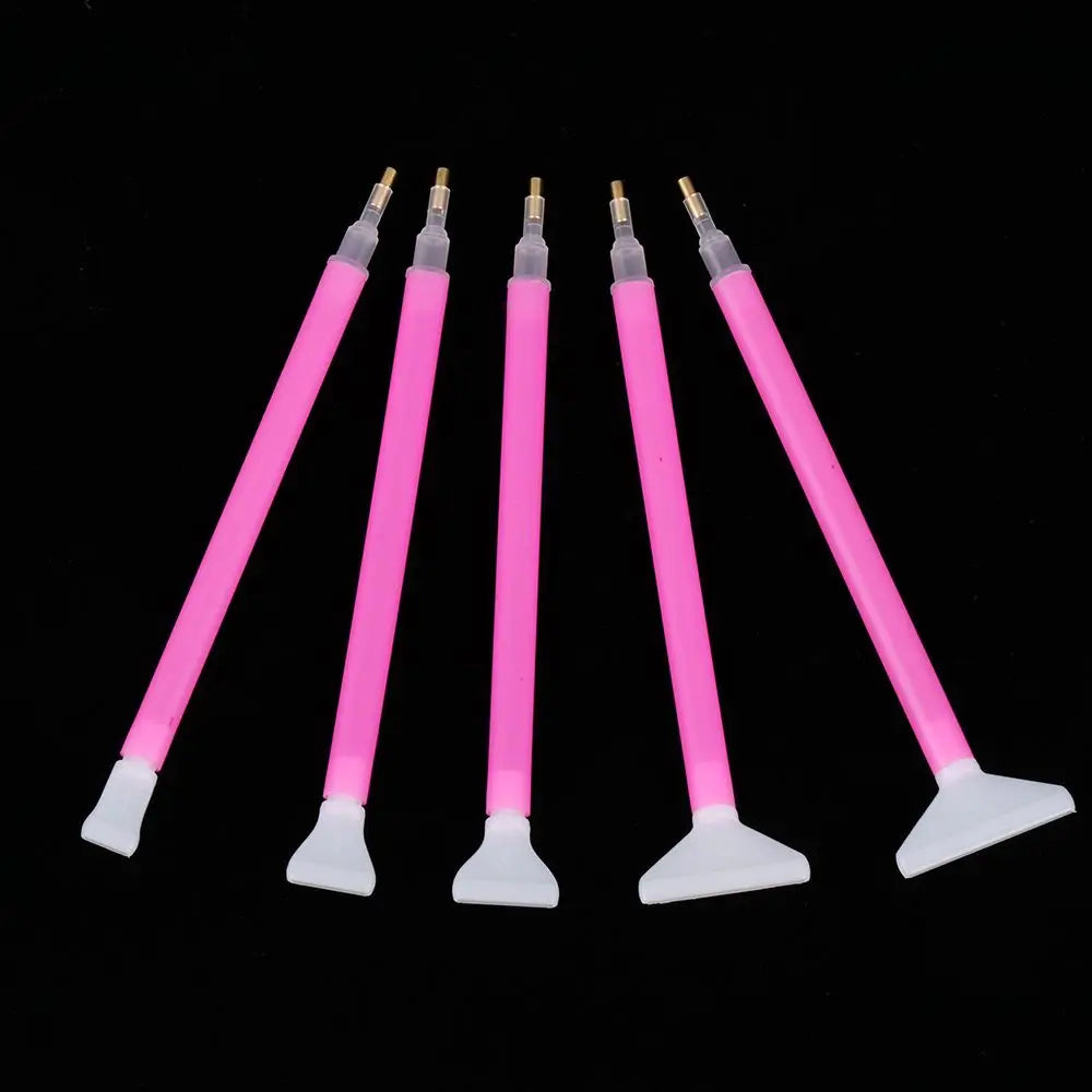 13Pcs Pen Head Point Drill Pen Replacement Diamond Painting Tool DIY Cross Stitch Accessories Embroidery Crafts Quick Cases Tool