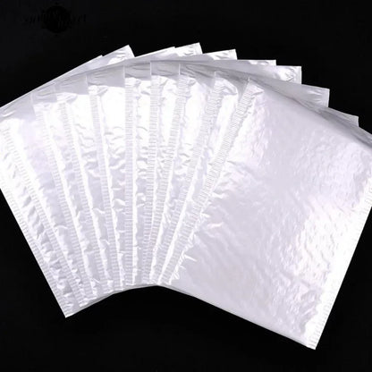 50/30/10Pcs White Bubble Envelope Bags 11/15/23cm Packing Bags for Magazine Lined Mailer Shipping Self Seal Waterproof Bags