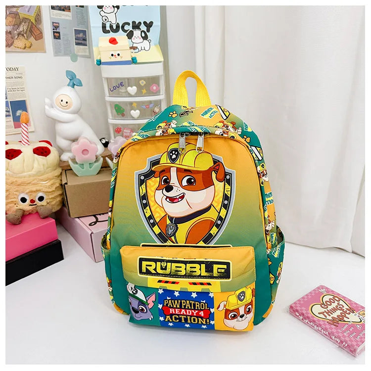 Original PAW Patrol Children School Bag Cute Dogs Fashion Boy Girl Backpack Kids Kindergarten Backpacks Chase Skye Baby Gift