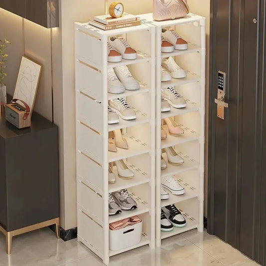 Shoe rack, multi-layer storage rack, household space saving,doorstep entry,indoor dormitory, apartment, small-sized shoe cabinet