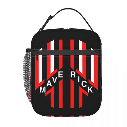 Custom Top Gun Maverick Film Lunch Bag Women Cooler Thermal Insulated Lunch Boxes for Children School