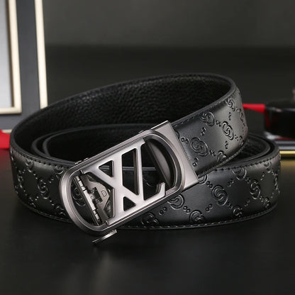 New Men Belts Luxury Famous Genuine Leather Male Belts for Women wide 3.4cm High Quality Designers Brand Buckle Strap jeans