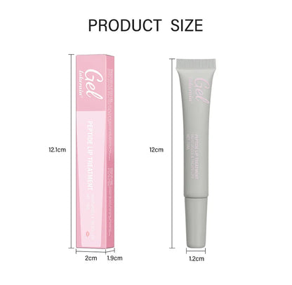 Peptide Lip Treatment Moisturizing Lip Mask Gel To Remove Dead Skin Lipstick Base Fruit Odor Lip Cream Repair Lip Care Mask 10ml