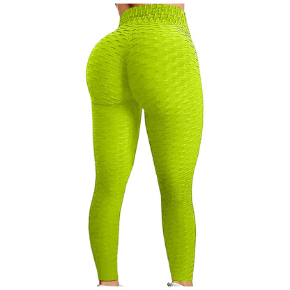 Multi-Color Yoga Leggings for Women - High Performance Sports Tights Yoga Pants with Butt Lifting Effect