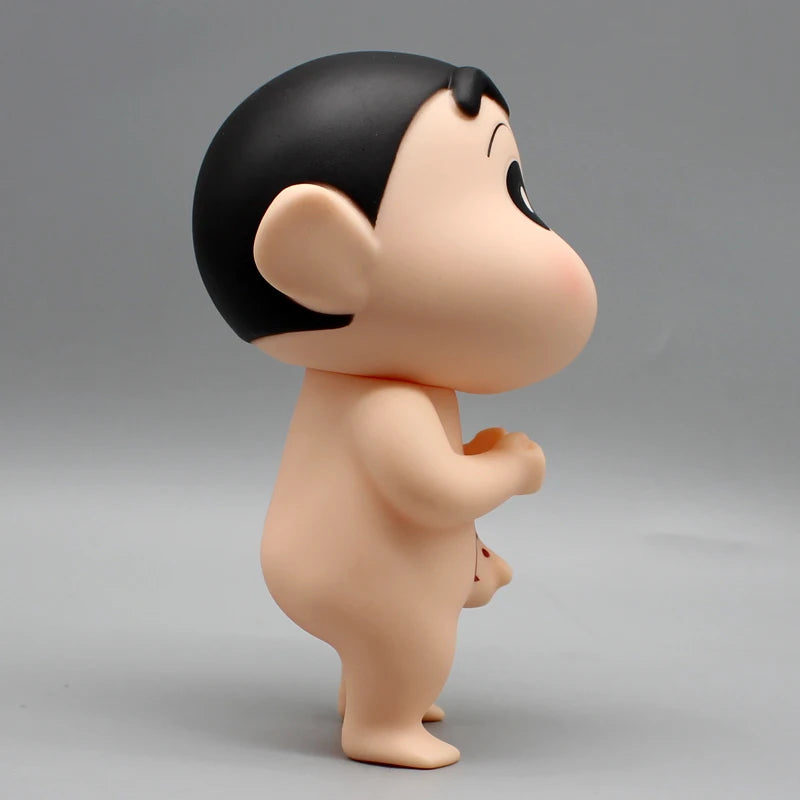 Q edition slippery Crayon Shin chan Action Figure Elephant with long nose Figures 15cm Collectible Model Doll Car Ornament Gifts