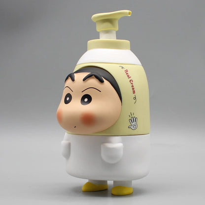 Crayon Shin-Chan Cos Shower Gel Action Figure Toy New Anime Cute Pvc Anime Figures Collection Model Gk Statue Gifts For Children