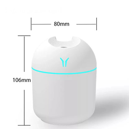 250ML Mini Aroma Oil Diffuser USB Essential Oil Atomizer Electric Air Humidifier With LED Night Lamp For Home Car