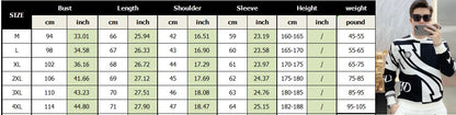 Trend Versatile Autumn New Men's O-Neck Printing Contrast Color Badge HighStreet Fashion Casual Long Sleeve Sweatshirts Tops