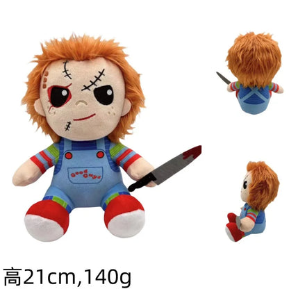 Sanrio Anime Hello Kitty Chucky Kawaii Action Figure Toys Chuacky Doll Cute Pendant Keys Girl Christmas Birthday Gifts