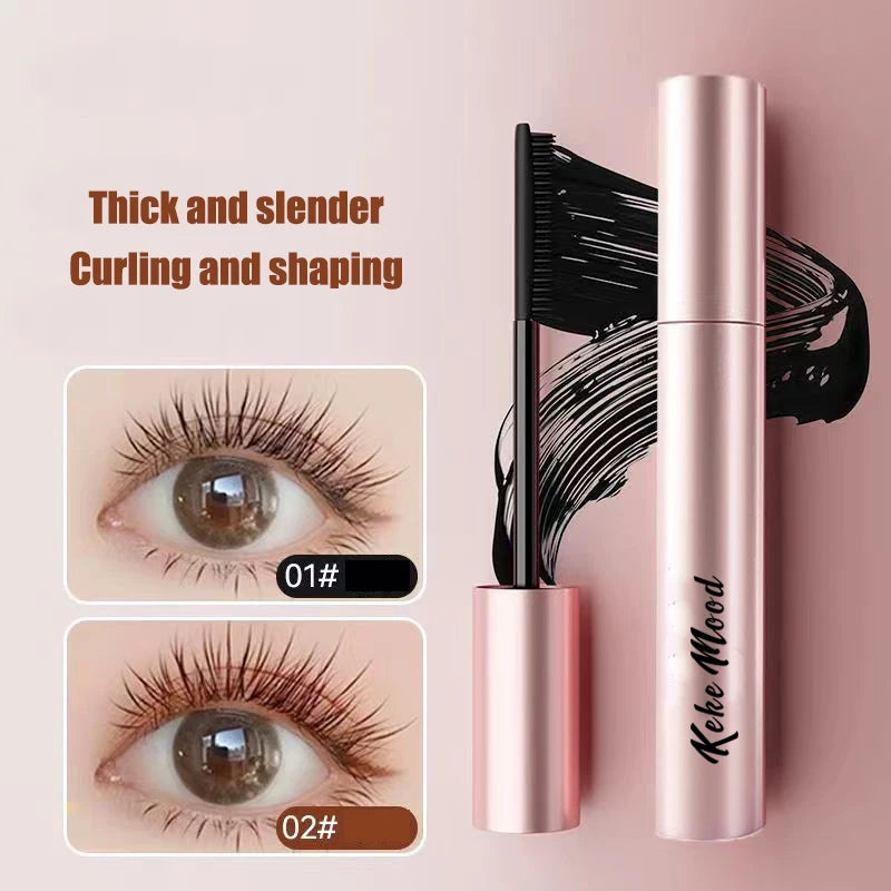 Unilateral Black Mascara Lengthens Eyelashes Volume Long Lasting Waterproof Natural Lashes Female Professional Makeup Cosmetic