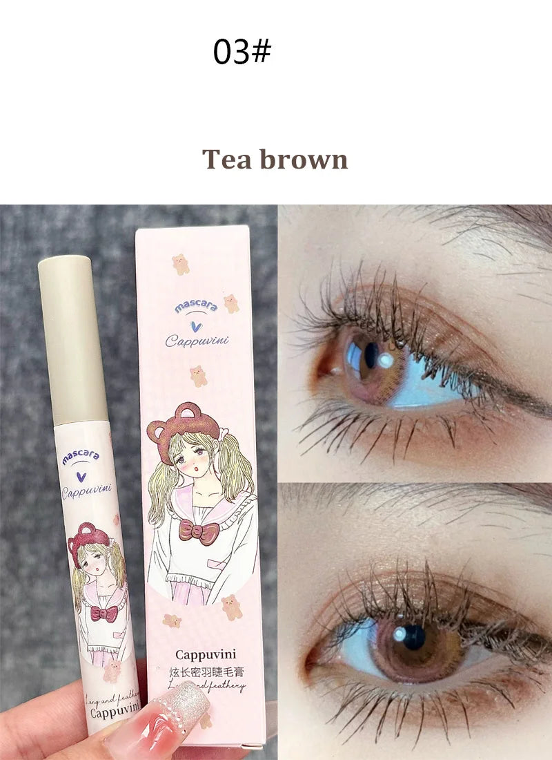 Girl's Eyelash Colored Mascara Curling Lengthening Black Brown Lash Eyelash Extension Eye Lashes Brush Beauty Makeup Tool