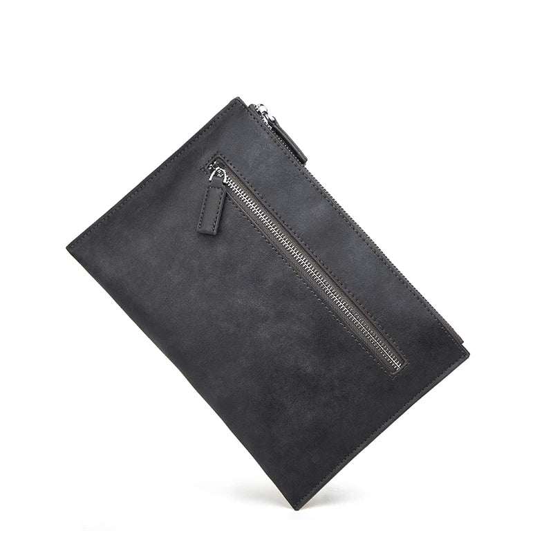 Vintage PU Leather Clutch Bag for Man