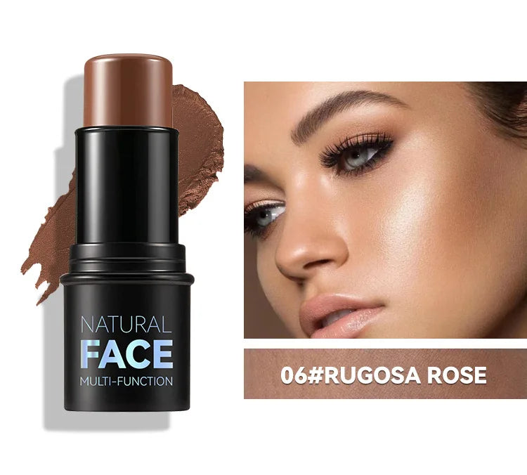 Makeup Face Contouring Bronzer Stick Multifunctional Highlighter Brightening Silkworm Blusher Rouge Cream Modify Concealer Pen