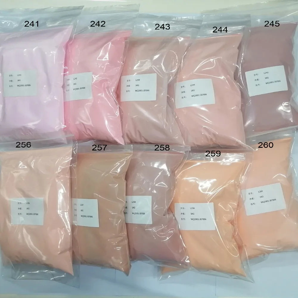 50g Fast Drying Nail Nude Acrylic Powder Professiona Pink Brown Extension/Dipping/Engraving Acrylic Powder Manicure Dust