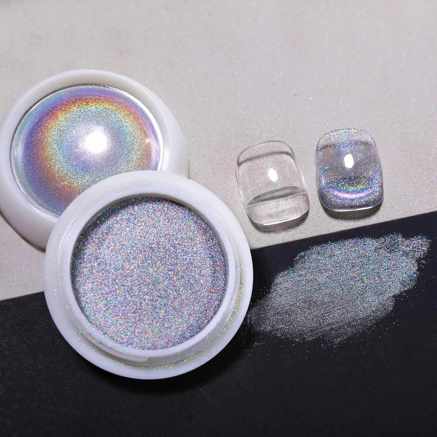 Magnetic Nail Powder Chameleon Glitter Dust Shiny Nail Art Chrome Omnipotent Pigment Can Be Used With Any Color Gel