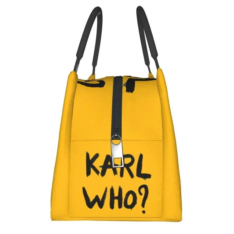 Karl Who Insulated Lunch Bags for Work Office Resuable Thermal Cooler Lunch Box Women