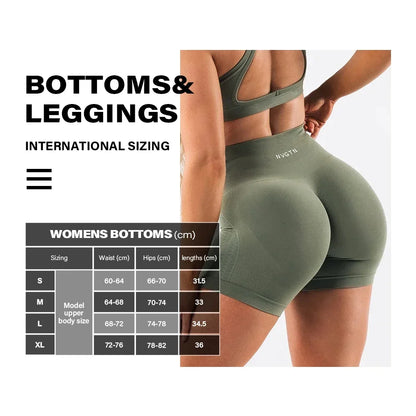 NVGTN Amplify Contour Shorts Women Soft Workout Tights Fitness Outfits Yoga Shorts Gym Wear Biker Shorts