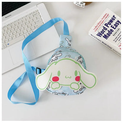 Sanrio Tide Children's Backpack Cartoon Cute Male and Girls Crossbody Shoulder Bag South Korea Ultra Light Children's chest bag