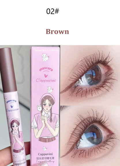 Girl's Eyelash Colored Mascara Curling Lengthening Black Brown Lash Eyelash Extension Eye Lashes Brush Beauty Makeup Tool