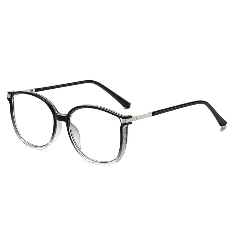 Luxury Far Sight Reading Glasses for Women Blue Light Blocking Computer Eyewear  New Trendy Cat Eye Eyeglasses for Women Men