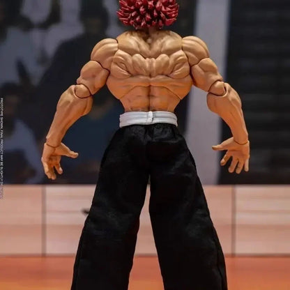 18cm Storm Toy Son Of Ogre Baki Anime Figures Yujiro Hanma Action Figure Statue Collection Figurine Model Doll Toy Birthday Gift