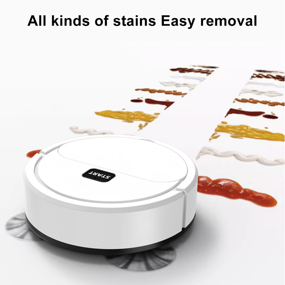 Fully Automatic Sweeping Robot Sweep Vacuum Cleaner Mopping The Floor Mini Cleaner Home Use Lazybones Intelligent 3 In1 Sweeper