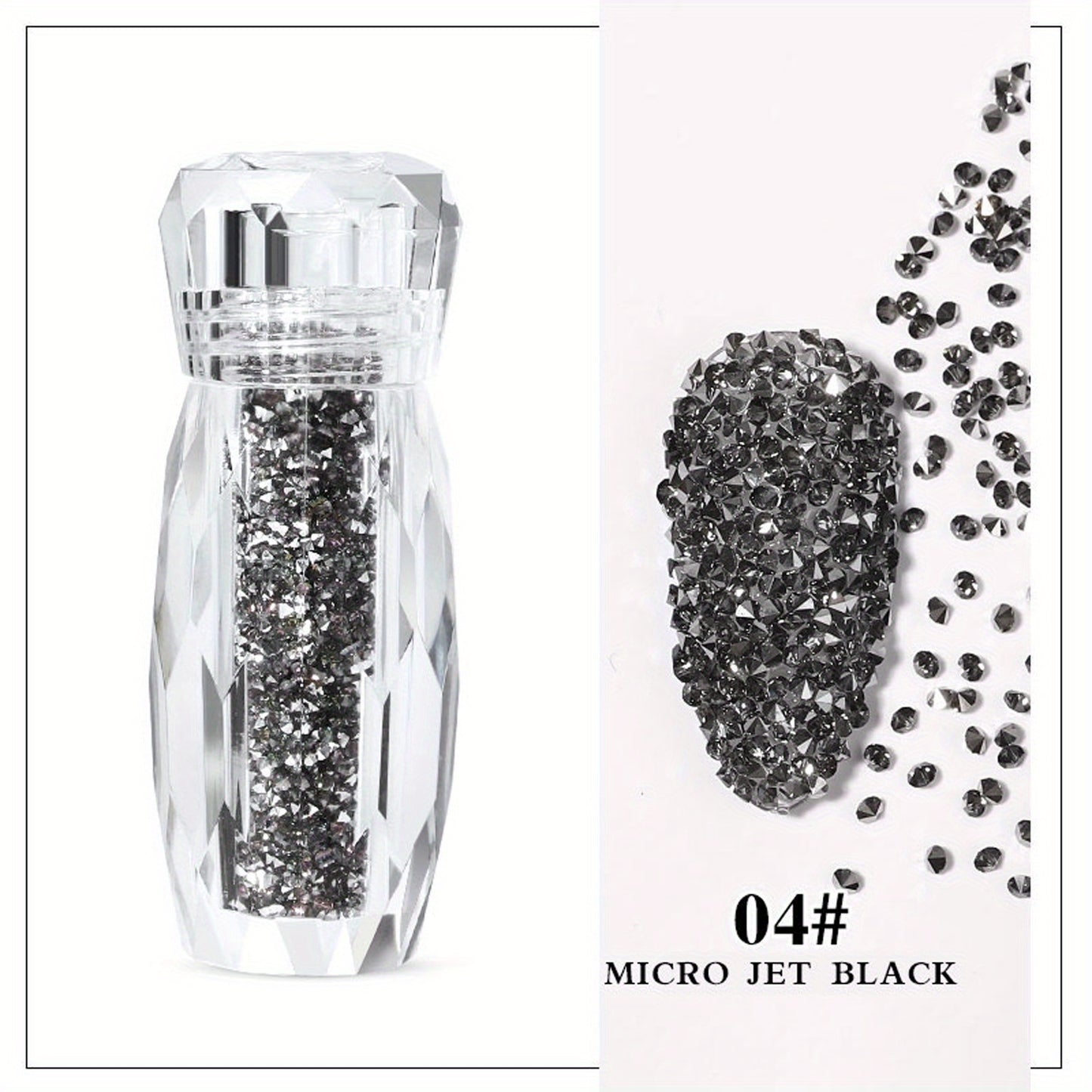 Fairy Micro Crystal Beads 3D Nail Art Accessories DIY Pixie Design Manicure Decoration