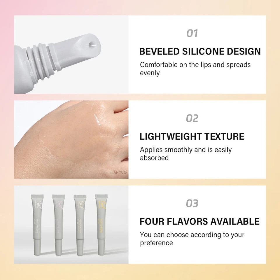 Peptide Lip Treatment Moisturizing Lip Mask Gel To Remove Dead Skin Lipstick Base Fruit Odor Lip Cream Repair Lip Care Mask 10ml