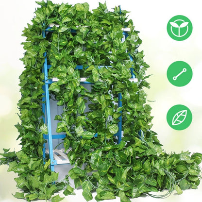 Fake Green Plants Artificial Plants Wedding Decorations Garland Plants Vine Leaves diy For Home Bathroom Decoration