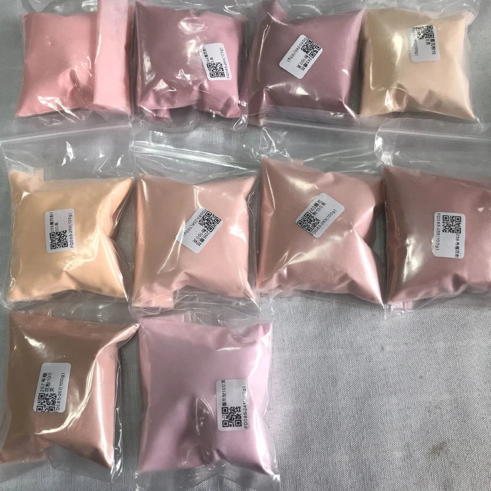 50g Fast Drying Nail Nude Acrylic Powder Professiona Pink Brown Extension/Dipping/Engraving Acrylic Powder Manicure Dust