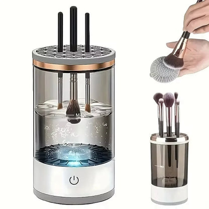 3 In 1 Electric Makeup Brush Cleaner  USB Plug Portable Eyeshadow Brush Holder Holder Tools and Dryer Beauty Makeup Tools