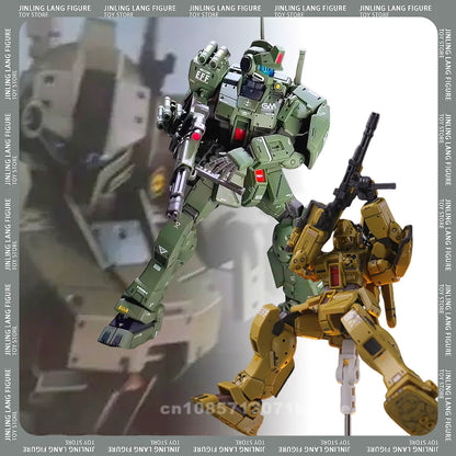 HG Jim Star Fengshe Spartan Model Anime Figure 1/144 Assembled Figures Toy Tabletop Ornament Collection Mecha Warrior Robot Gift