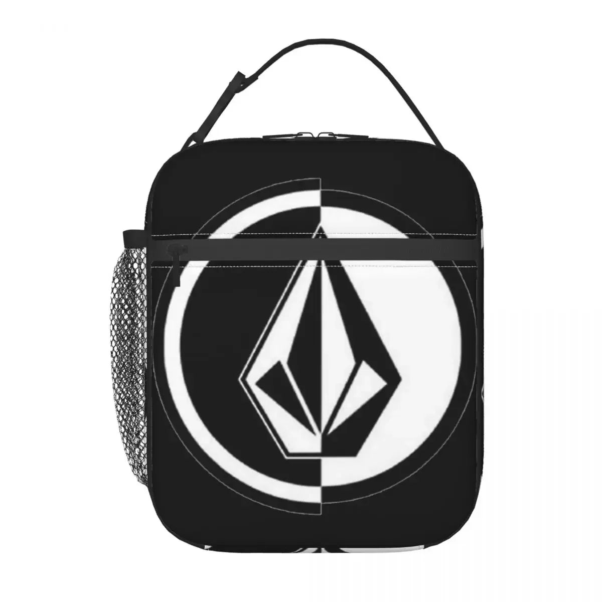 Volcom-Logo Merch Insulated Lunch Bag For School Food Box Portable Cooler Thermal Bento Box