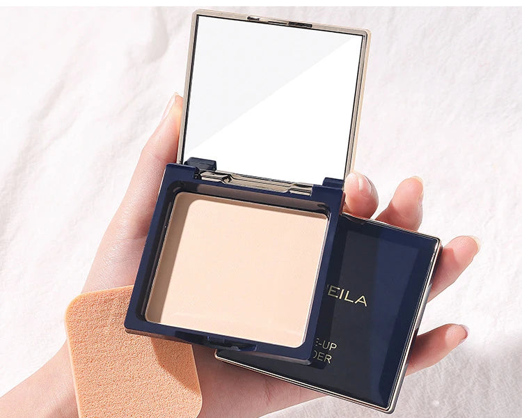 10g Makeup Compact-Powder Oil-Control Face Cosmetics Powder Matte Setting Pressed Powder Pores Invisible Natural maquillaje