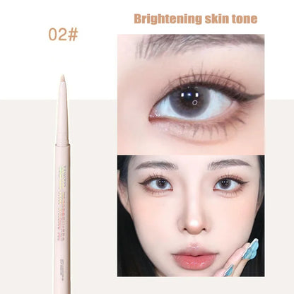 Matte Brightening Lying silkworm Shadow Pen Dual-use Eyeliner Gel Pen Beige Skin Tone Concealer Pen Smooth Contour Eye Shadow