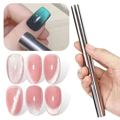 Super Strong Thick Strip Magnet Cat Eyes Magnet for Nail Gel Polish 3D  Line Strip Effect French Multi-Function Magnet Pen Tools