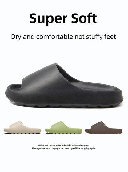 Coconut Slippers Feel like Stepping on Shit Thick-soled Sandals Summer New Non-slip Wearing Sandals