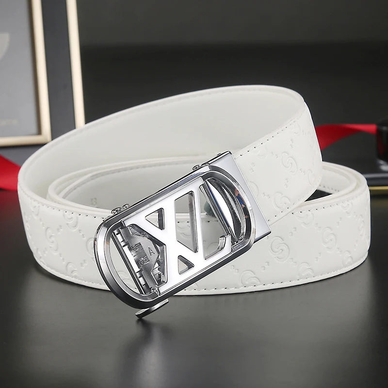 New Men Belts Luxury Famous Genuine Leather Male Belts for Women wide 3.4cm High Quality Designers Brand Buckle Strap jeans