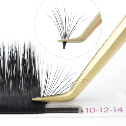 NAGARAKU Easy Fanning Eyelashes Makeup Easy Fans Wires Extension Bloom Auto Fans Eyelash Mega Volume Lashes Quality Natural