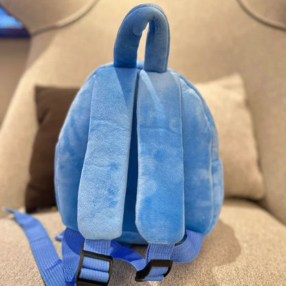 Bluey Anime Figures Kindergarten Kids Schoolbag Cartoon Bingo Plush Family Backpack Picnic Travel Photo Snack Bag Children Gifts