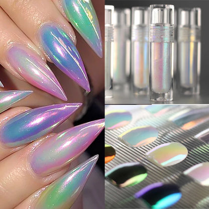 PICT YOU Semi-solid Powder Glitter Nail Liquid Mirror Pigment 3g Liquid Metallic Dust Nail Art Decoration