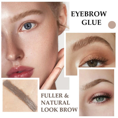 9 Colors Eyebrow Dye Styling Gel Thickening Fiber Brow Tint  Waterproof Easy To Wear Natural Full Eyebrow Cream Eyes Makeup Tool